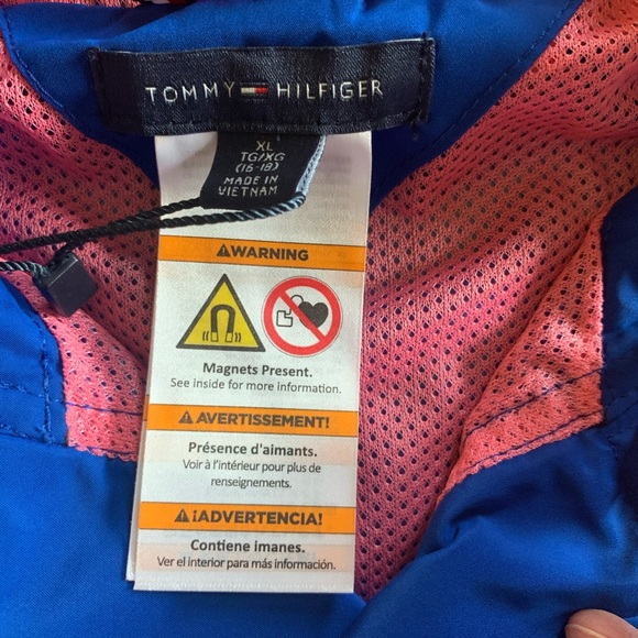 NWT Tommy Hilfiger Lightweight Colorblock Jacket, XL - Picture 7 of 10